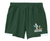 Broome County Humane Society on a forest green women's shorts.