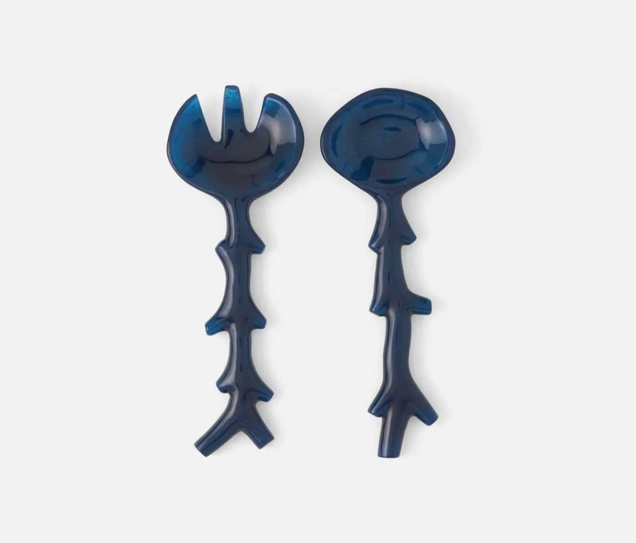 Blue Pheasant Celina Cobalt Serving Set - Lavender Fields