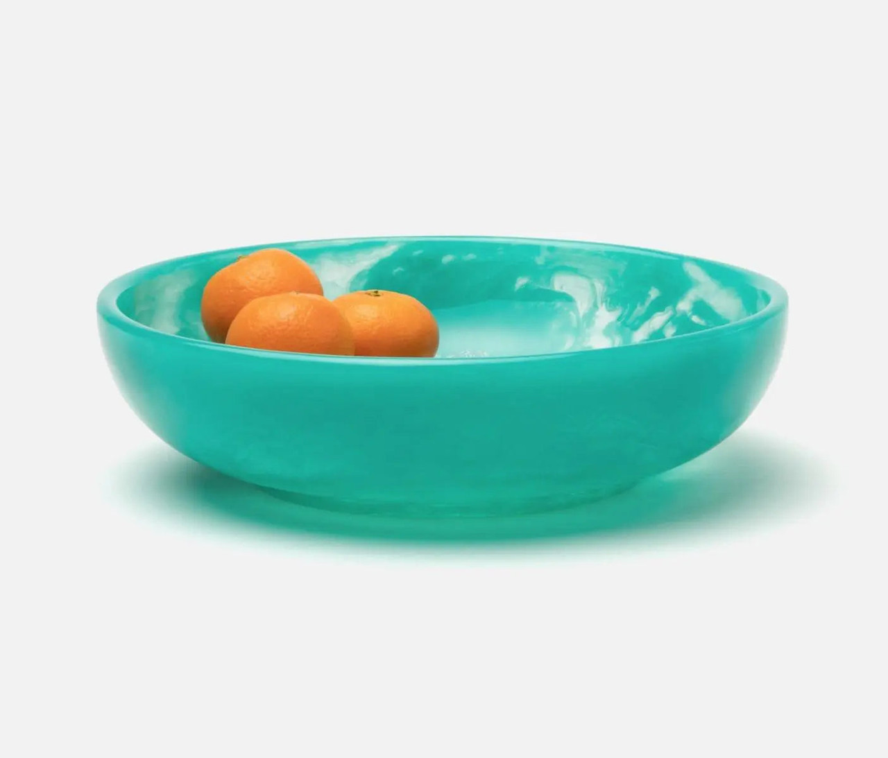 Blue Pheasant Sawyer Turquoise Serving Bowl - Lavender Fields