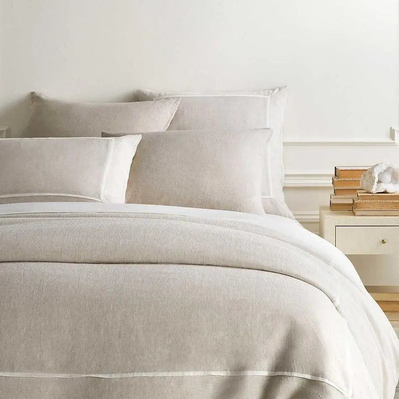 Pine Cone Hill Keaton Linen Natural Duvet Cover