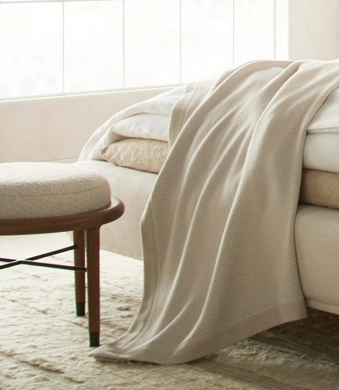 Peacock Alley Portico Woven Blanket