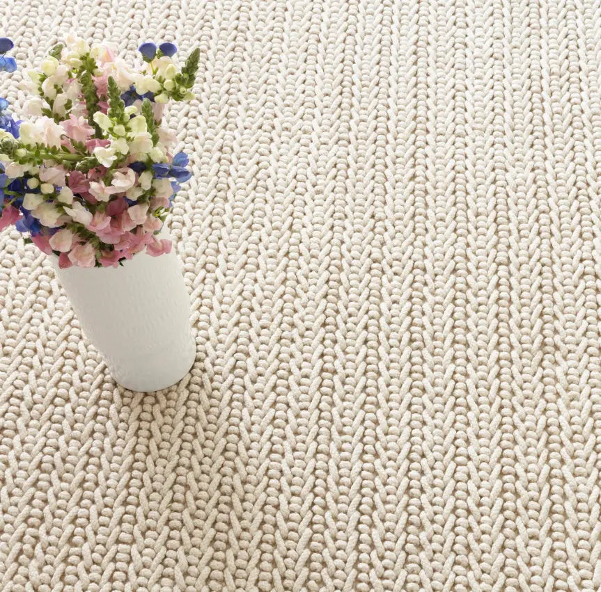 Dash & Albert Veranda Ivory Handwoven Performance Rug Dash and Albert