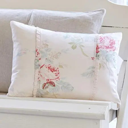 Taylor Linens Shore Rose Petal Boudoir Pillow