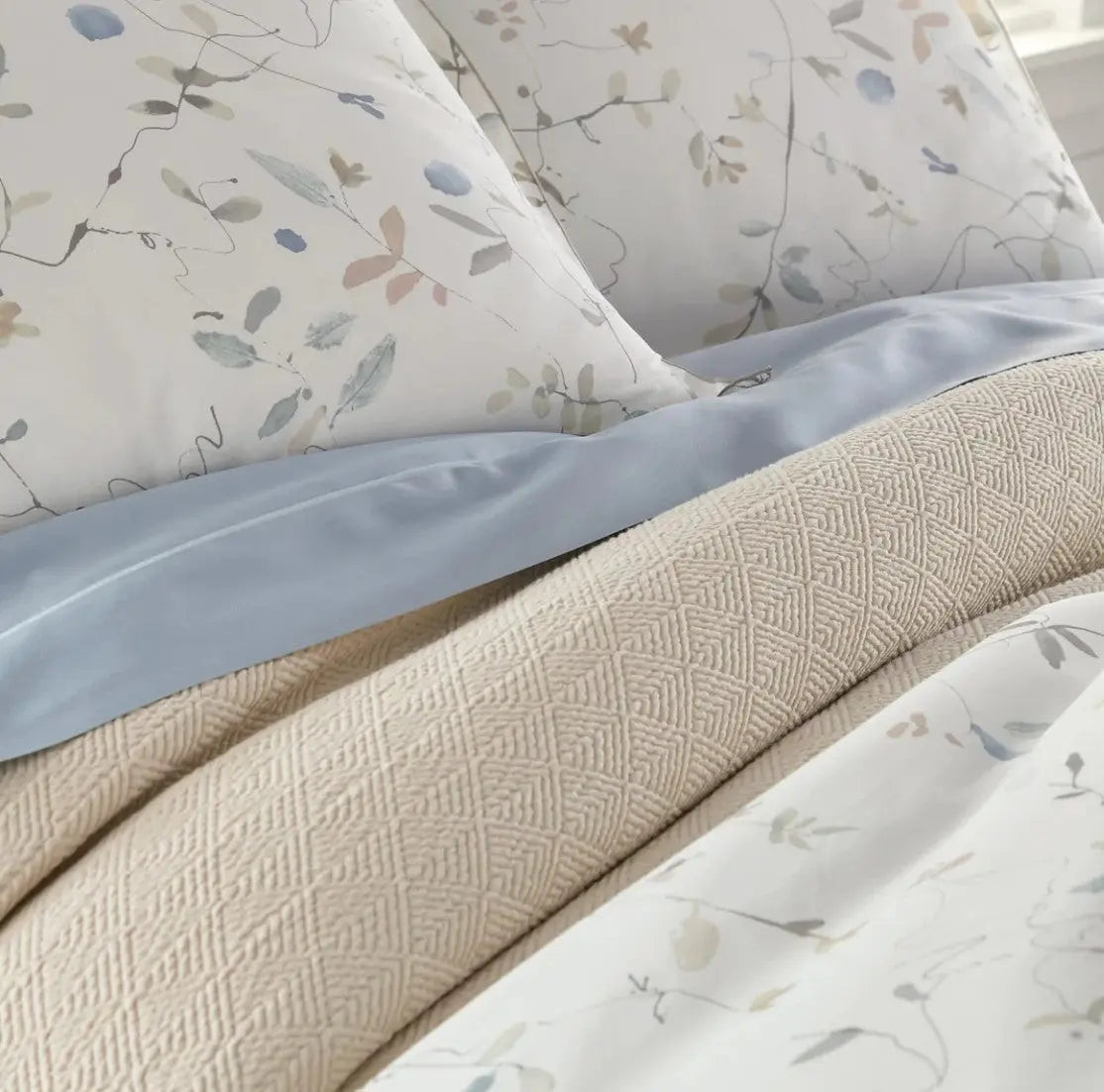 Peacock Alley Avery Percale Duvet Cover Peacock Alley