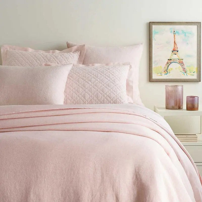 Pine Cone Hill Lush Linen Slipper Pink Duvet Cover - Lavender & Company