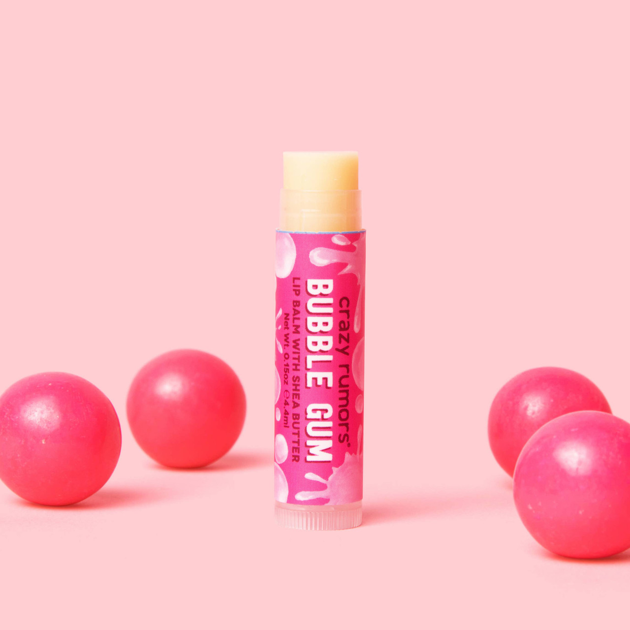 All Natural, Vegan Bubble Gum Lip Balm Crazy Rumors