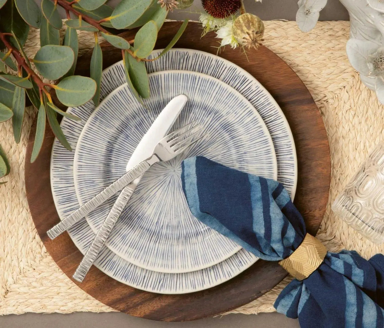Blue Pheasant Nolan Dinnerware