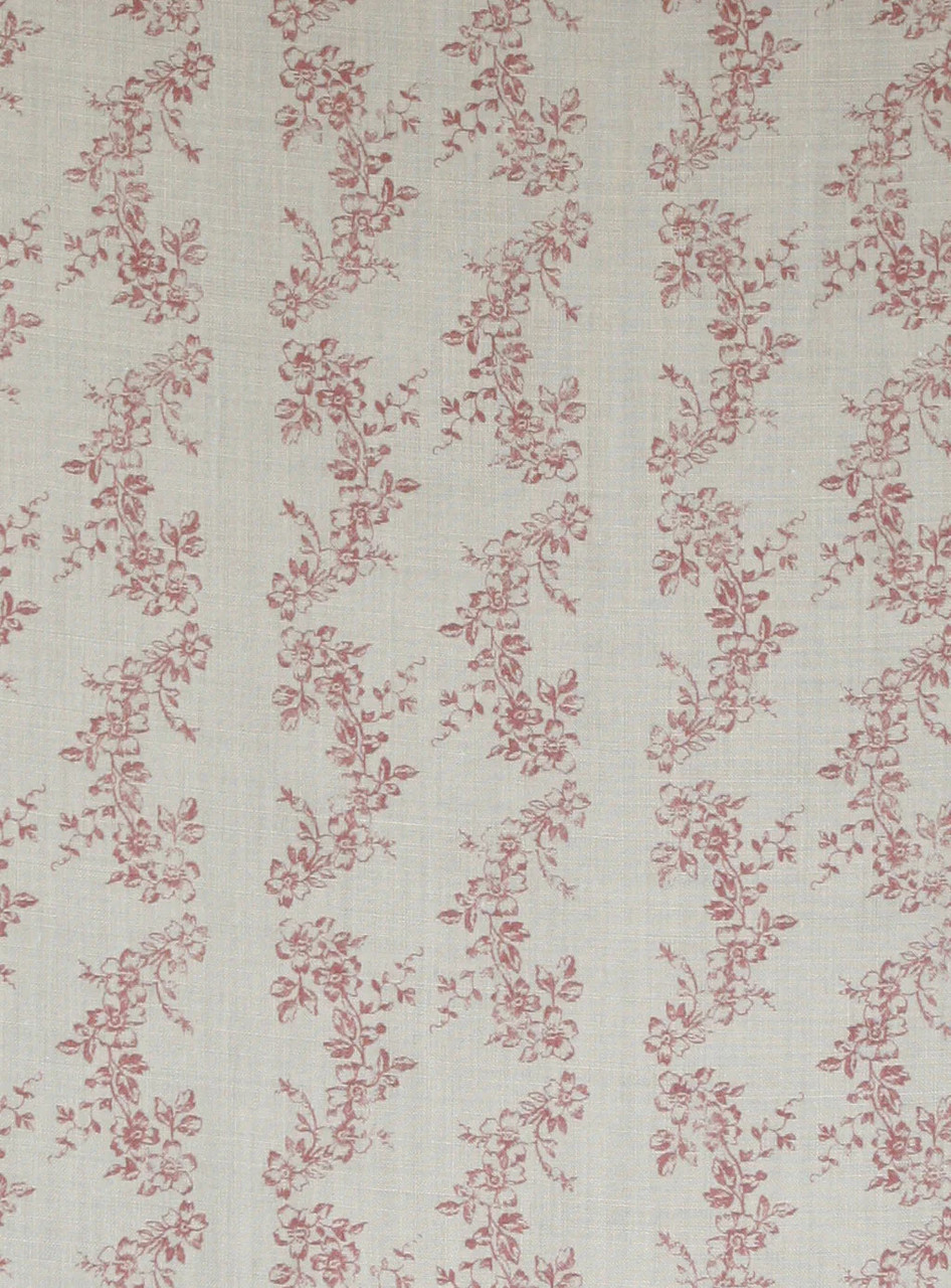 Kate Forman Daphne Red Fabric