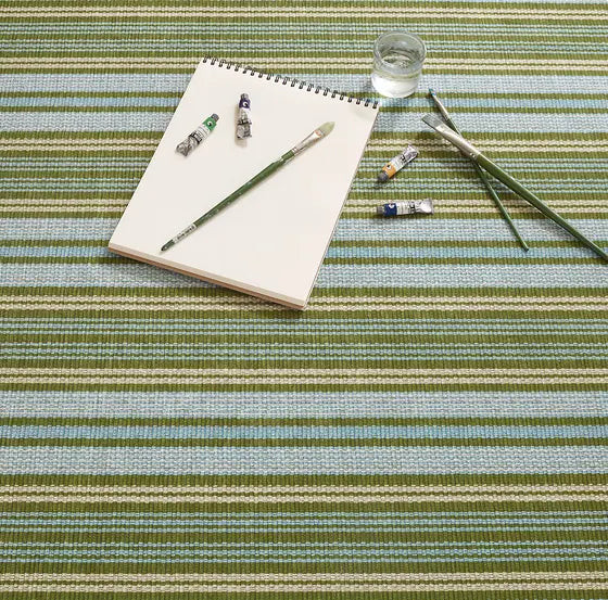 Dash & Albert Caravan Stripe Multi Washable Rug Dash and Albert