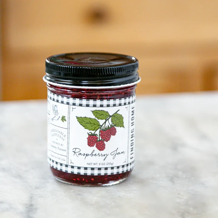 Finding Home Farms Raspberry Jam 7 oz jar