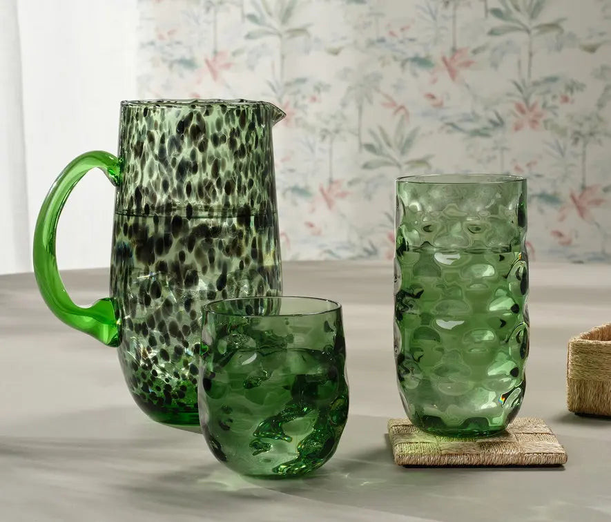 Blue Pheasant Andrew Mint Tortoise Pitcher - Lavender Fields