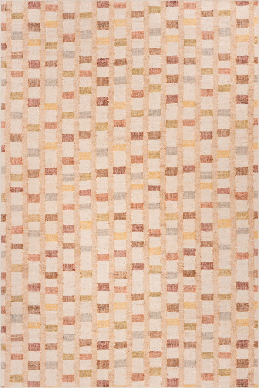 Dash & Albert Virey Bohemian Geometric Machine Washable Multicolor Rug