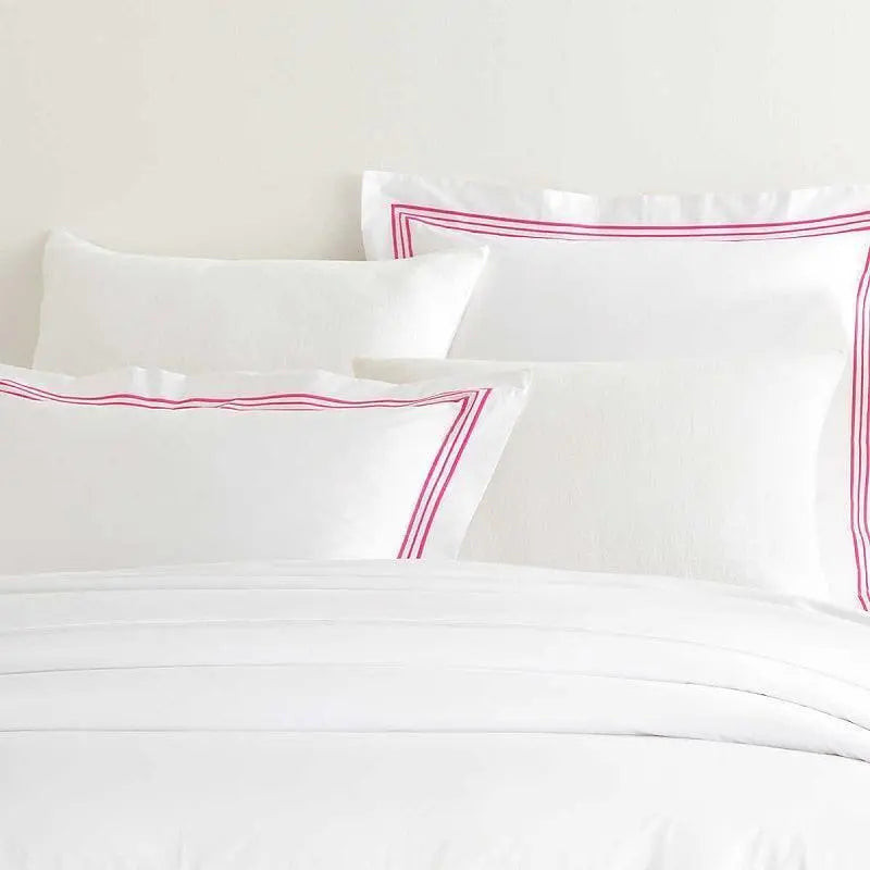 Pine Cone Hill Trio Fuchsia Sham