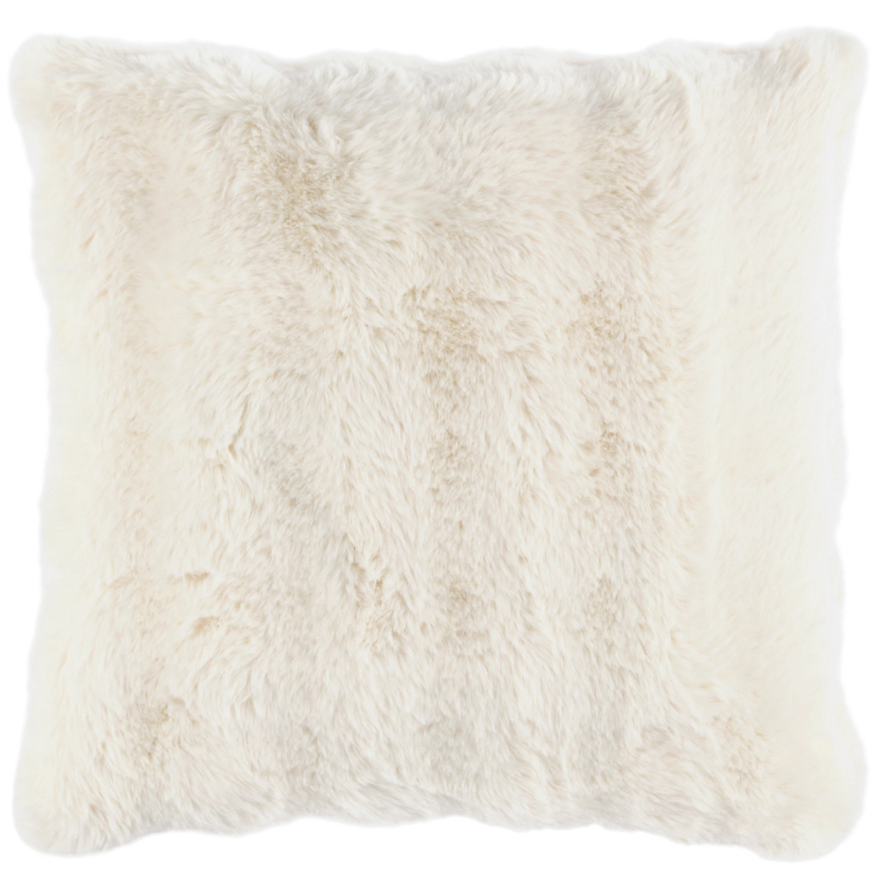 Pine Cone Hill Fab Faux Ivory Decorative Pillow - view 1 | Lavender Fields