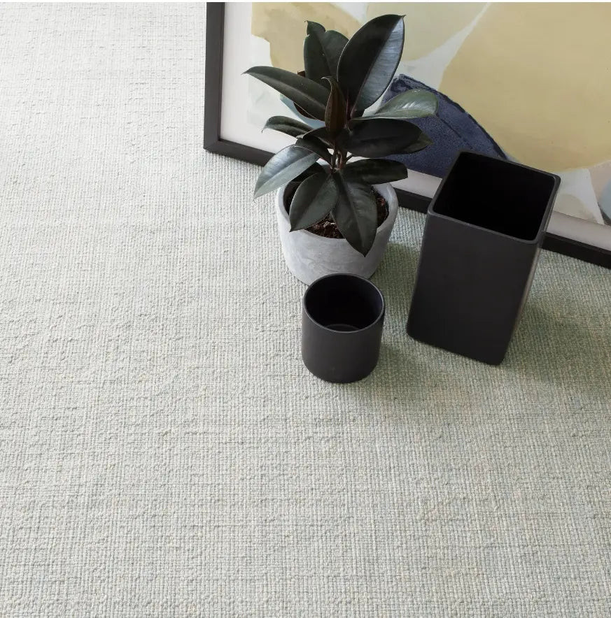 Dash & Albert Marled Light Blue Woven Cotton Rug Dash and Albert