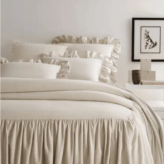 Pine Cone Hill Wilton Natural Bedspread
