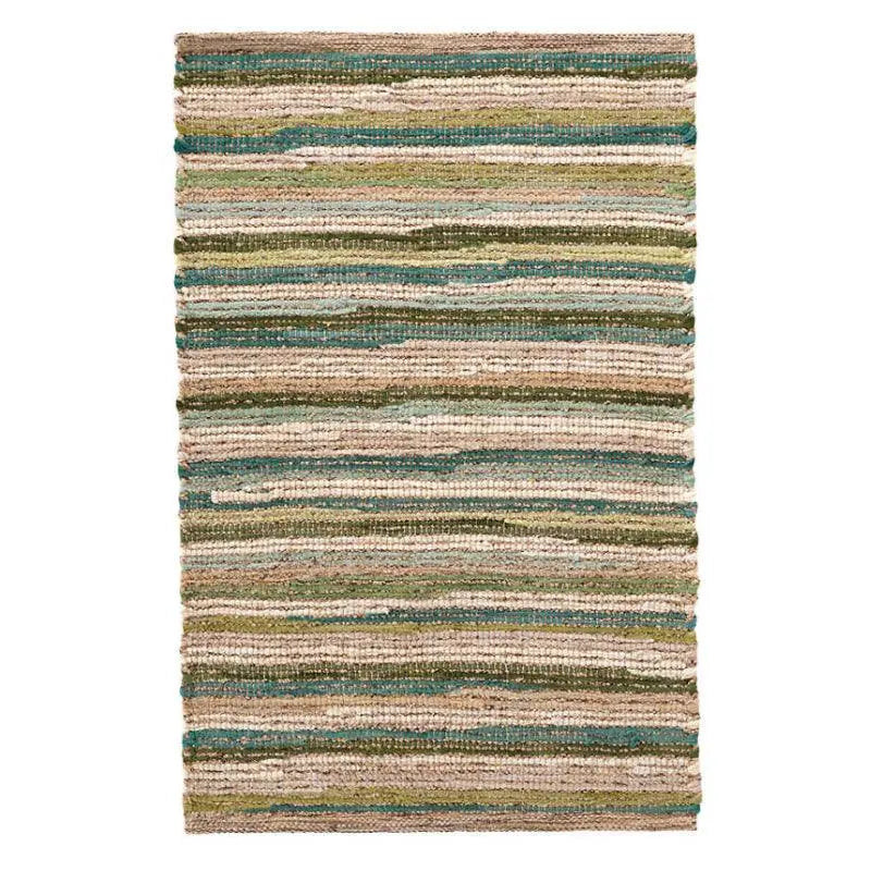 Dash & Albert Francisco Green Woven Cotton Rug