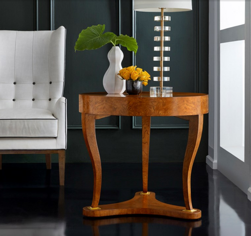 Cadmore Burl End Table Modern History