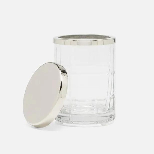 Pigeon & Poodle Argos Clear Glass Small Canister Pigeon & Poodle