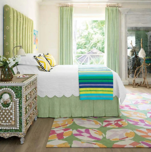 Pine Cone Hill Power Shake Scallop White Quilt
