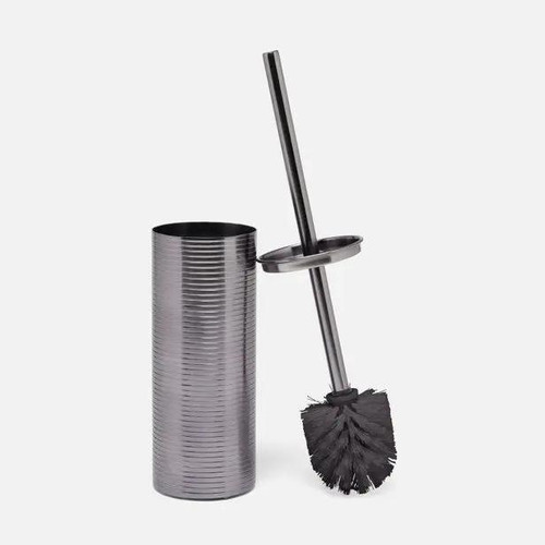 Pigeon & Poodle Adelaide Toilet Brush Holder in Pewter Brass Pigeon & Poodle
