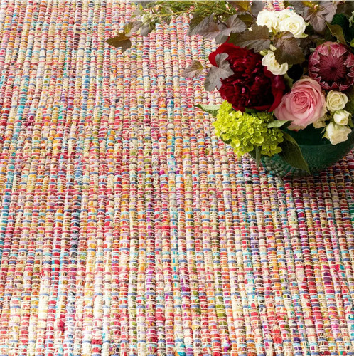Dash & Albert Vista Chindi Woven Cotton Rug Dash and Albert