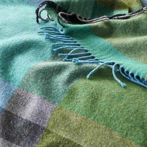 Designers Guild Bampton Emerald Throw