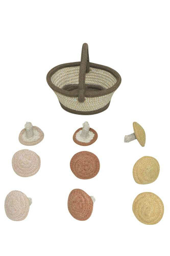 Washable Play Rug Mushroom Forest Lorena Canals