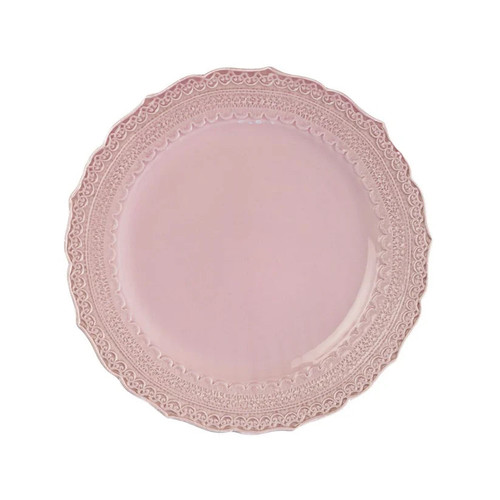 Arte Italica Finezza Rosa Pink Dinner Plate