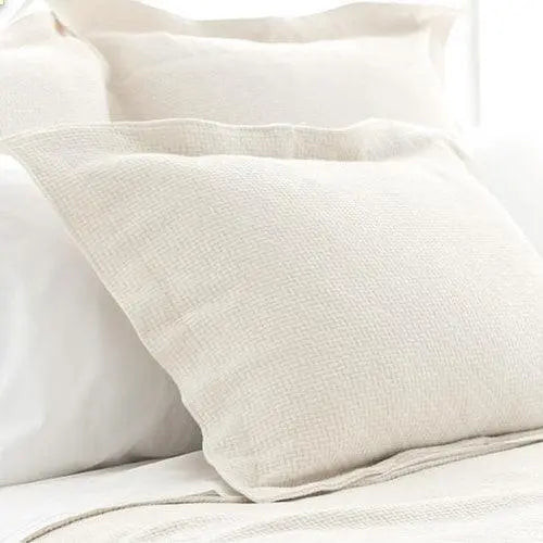 Pine Cone Hill Interlaken Ivory Matelasse Sham