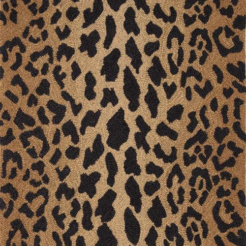 Dash & Albert Leopard Wool Micro Hooked Rug