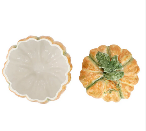 Pumpkins Medium Covered Pumpkin Vietri