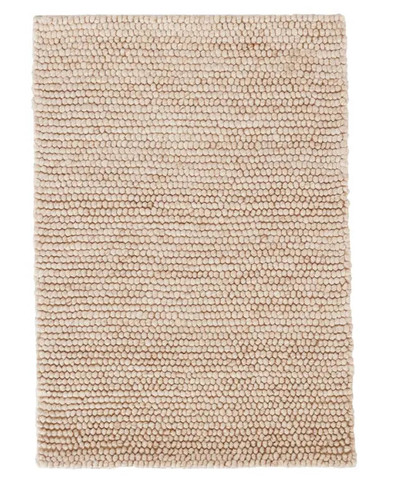Dash & Albert Niels Latte Woven Wool/Viscose Rug Dash and Albert
