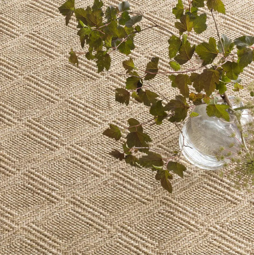 Dash & Albert Diamond Natural Sisal Woven Rug Dash and Albert