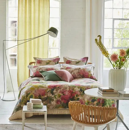 Designers Guild Thelma's Garden Fuchsia Bedding Designers Guild