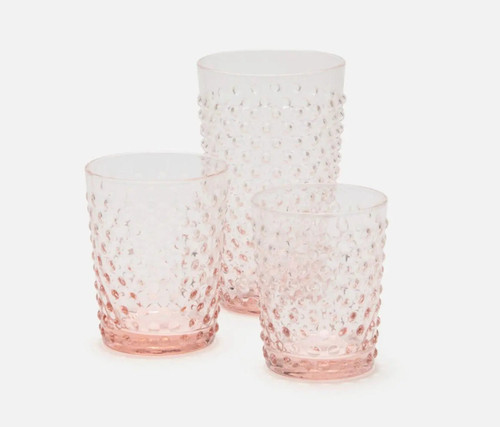 Blue Pheasant Sofia Soft Pink Glassware - Lavender Fields