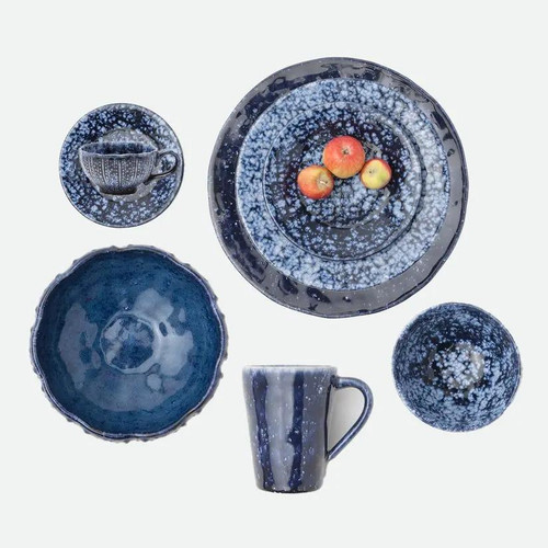 Blue Pheasant Isla Dinner Plates, Set of 4 Blue Pheasant