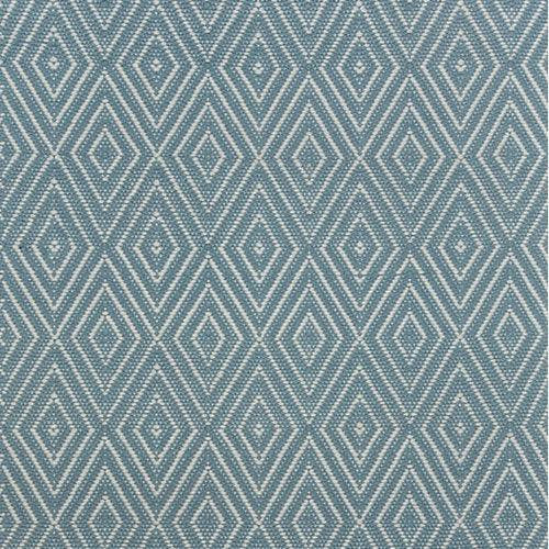 Dash & Albert Diamond Slate/Light Blue Indoor/Outdoor Rug