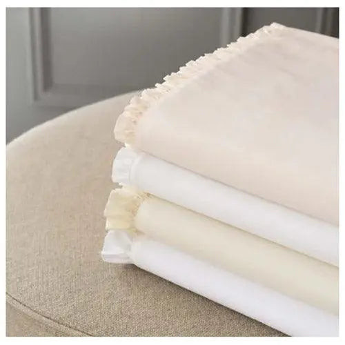 Pine Cone Hill Classic Ruffle White Sheet Set