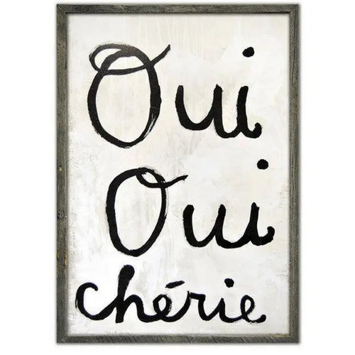 Sugarboo Designs Oui Oui Cherie Art Print