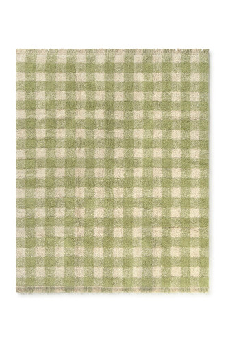 Lorena Canals Washable Rug Vichy Matcha