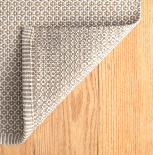 Dash & Albert Finn Khaki Handwoven Indoor/Outdoor Rug Dash and Albert