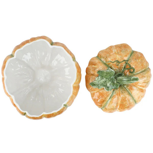 Pumpkins Figural Tureen VIETRI