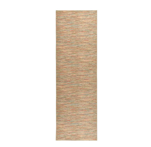 Dash & Albert Clay Multi Machine Washable Rug - Lavender Fields