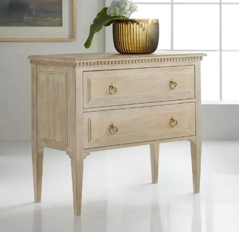 Modern History Weathered Oak Commode Modern History