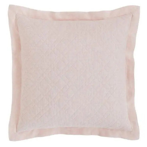 Pine Cone Hill Washed Linen Slipper Pink Quilted Sham - Lavender Fields