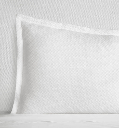 Sferra Rombo Euro Sham in White
