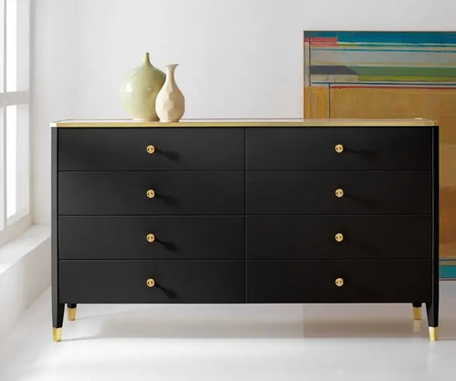 Modern History Niles Dresser- Black - Lavender Fields