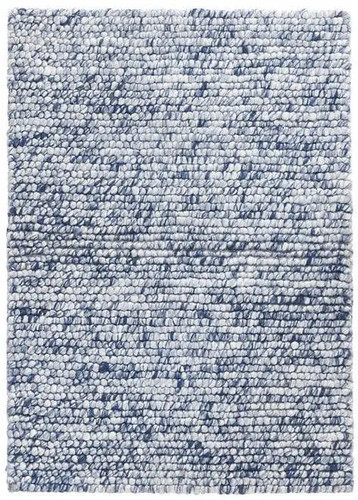 Dash & Albert Niels Navy Woven Wool/Viscose Rug