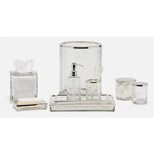 Pigeon & Poodle Argos Clear Glass Soap Pump Pigeon & Poodle